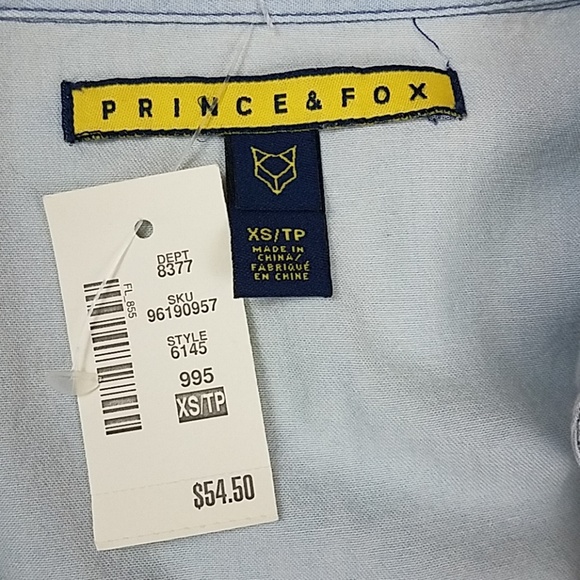 Prince & Fox Chambray Button Down Shirt - Picture 2 of 4